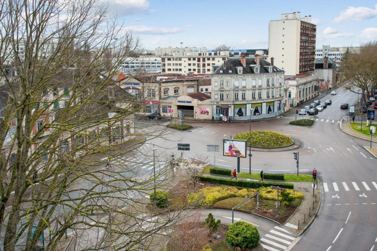 Sublime Appart Tout Confort Centre Ville Gare Troyes Exterior foto